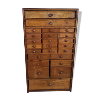 Old layette of watchmaker