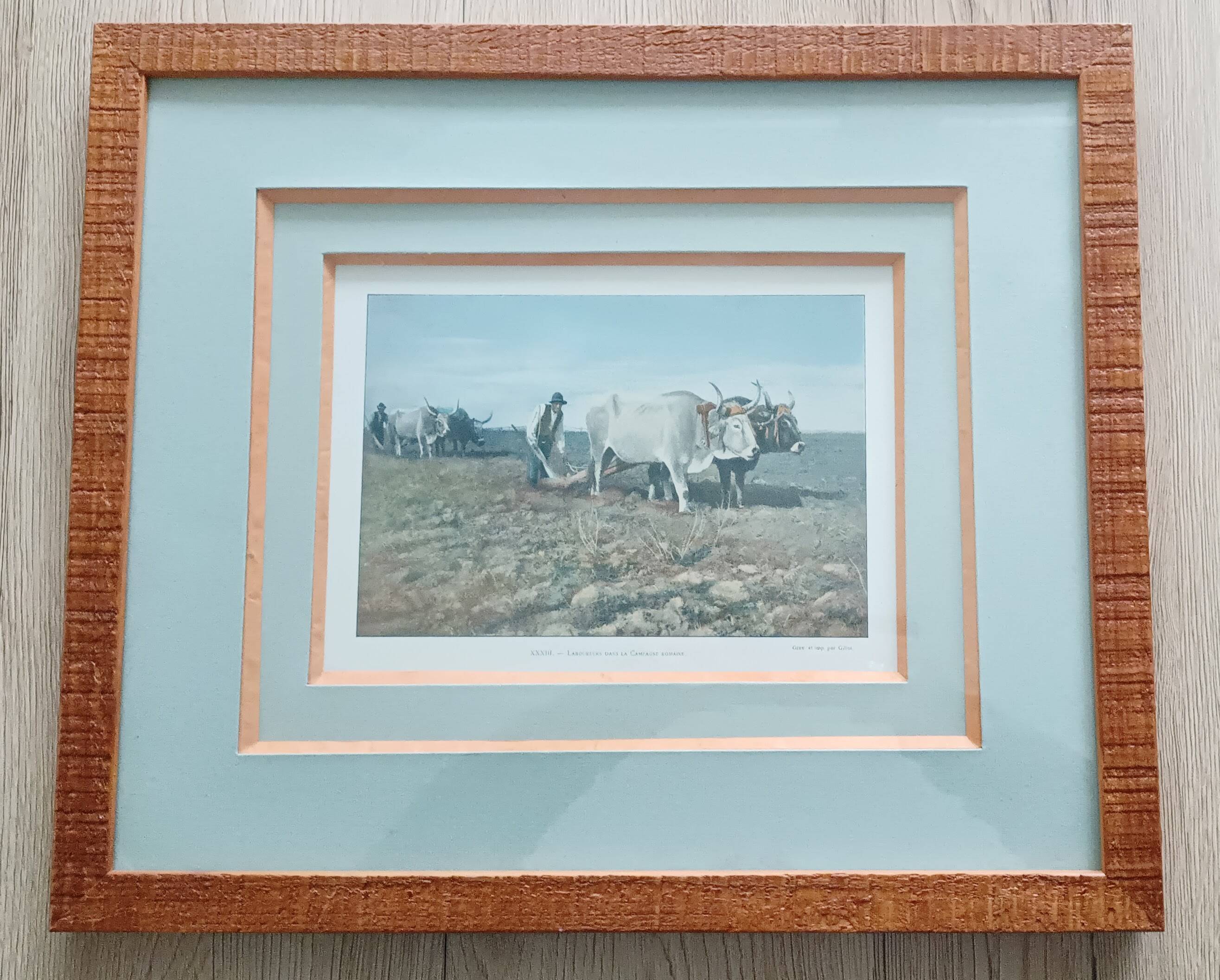 Original Gillot photogravure painting