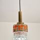 Raak glass and metal suspension 1970