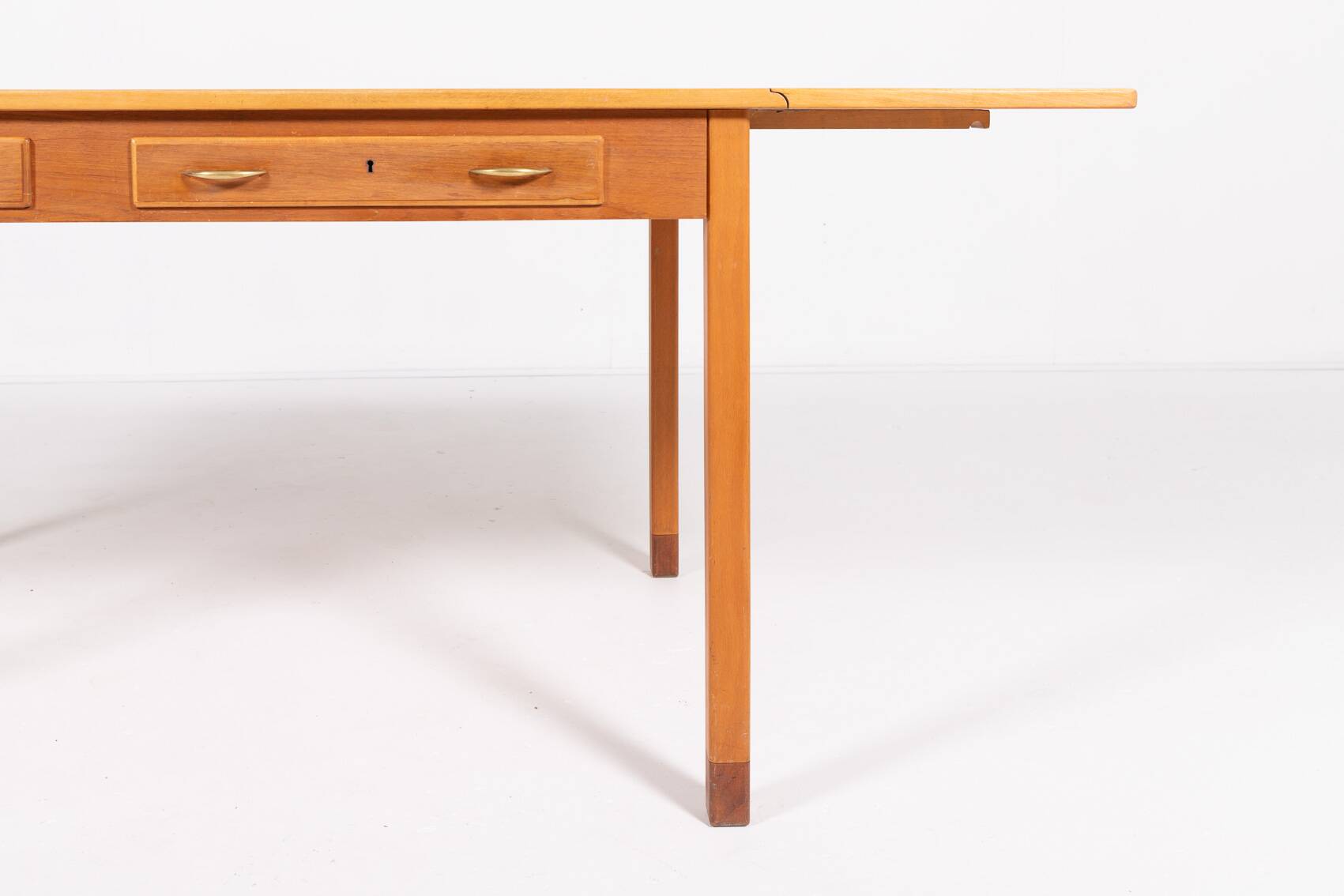 Mid-Century David Rosen extendable table from Nordiska Kompaniet, Sweden 1950's