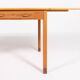 Mid-Century David Rosen extendable table from Nordiska Kompaniet, Sweden 1950's