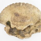 WOMAN ASH TRAY WITH FAN IN GILDING BRONZE 1970 VINTAGE 70S 70'S 1970S