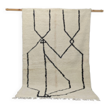 Moroccan Berber wool rug 247 x 153 cm