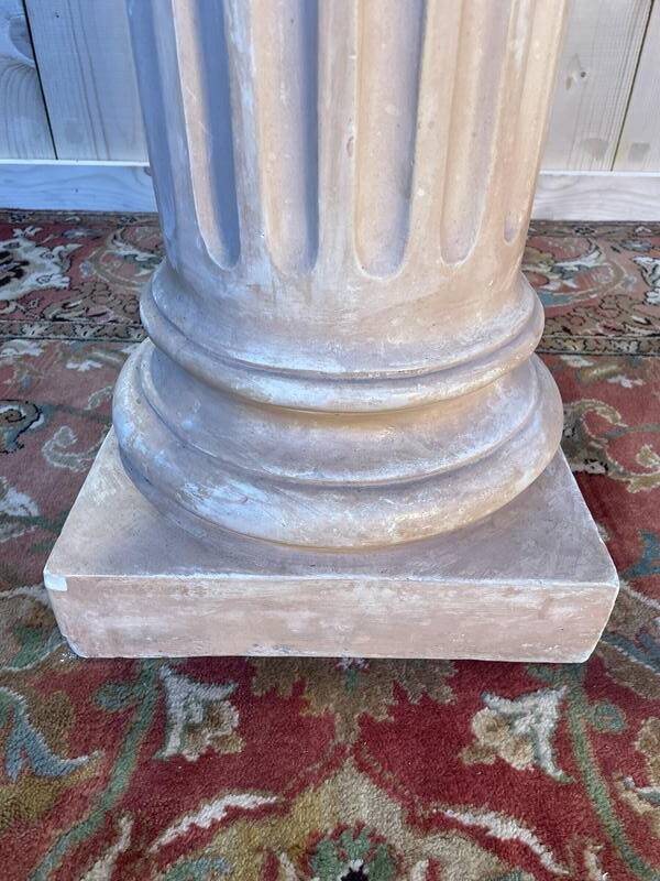 Corinthian Plaster Display Stand or Column