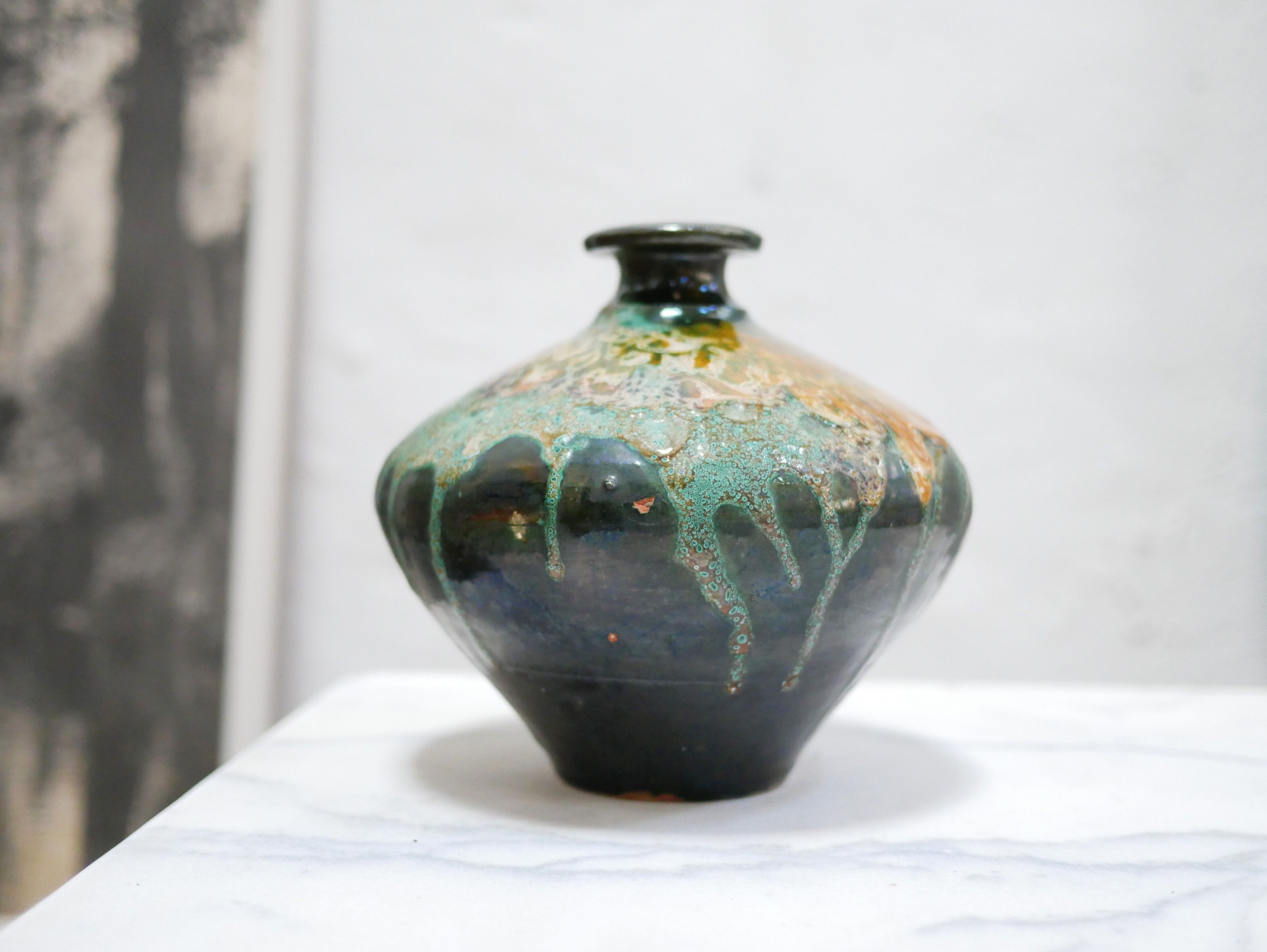 Vintage ceramic soliflore vase