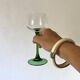 Verres a pieds vintage