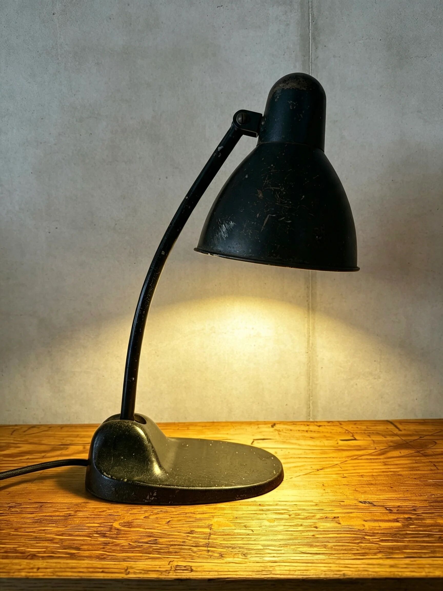 Siemens schuckertwerke l299 1930s bauhaus desk lamp