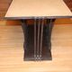 Table basse ou console en fer forgé art déco