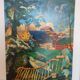 Peinture paysage moderne fauvisme