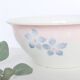 Antique ceramic salad bowl, moulin des loups, 1980, french manufacture