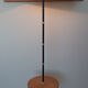 Lampadaire tripode vintage à tablette