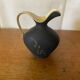 Antique Pitcher ROYAL Porcelain Bavaria Painted Decor + 22K Gold Vintage #C