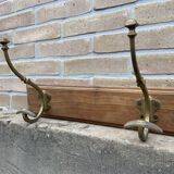 Wall coat rack vintage administrative hooks workshop