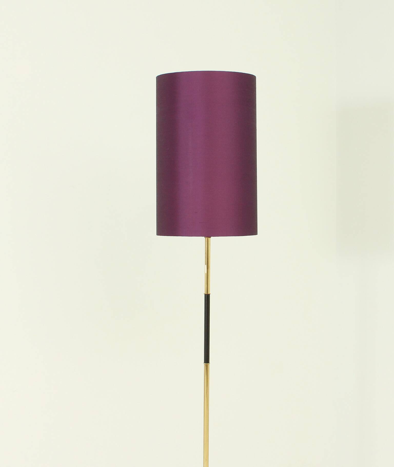 1960s brass floor lamp, Spain