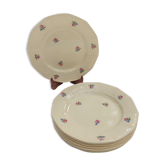 8 old digoin flat plates