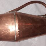 Copper wine pitcher