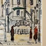 "Opéra Garnier de Paris 1959" de Roger Griboval