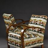 Pair of Art Deco armchairs, 1930s–1940s