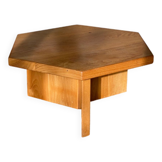 Renewed elm coffee table