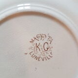 16 Luneville dessert plates