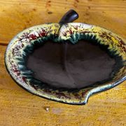 Vintage Ceramic Apple-Shaped Bowl/Trinket Dish