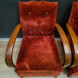 Paire de fauteuils Art Déco années 30