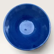 Handmade deep dish in glazed terracotta