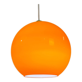 Space age orange pendant lamp