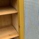Parisian bonnetière wardrobe with butcher's handle, 1950