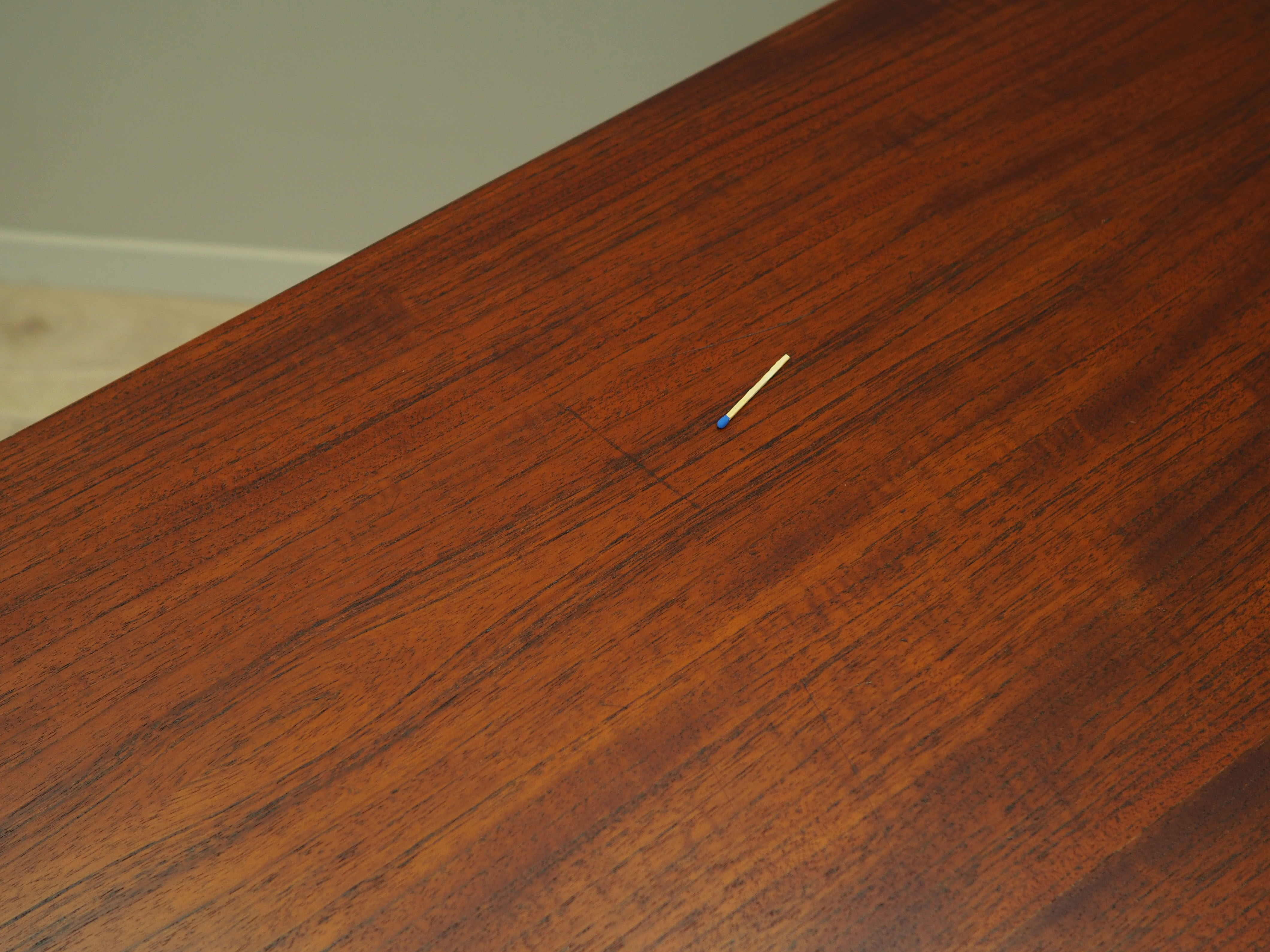 Teak desk, Danish design, 1970s, production: Denmark