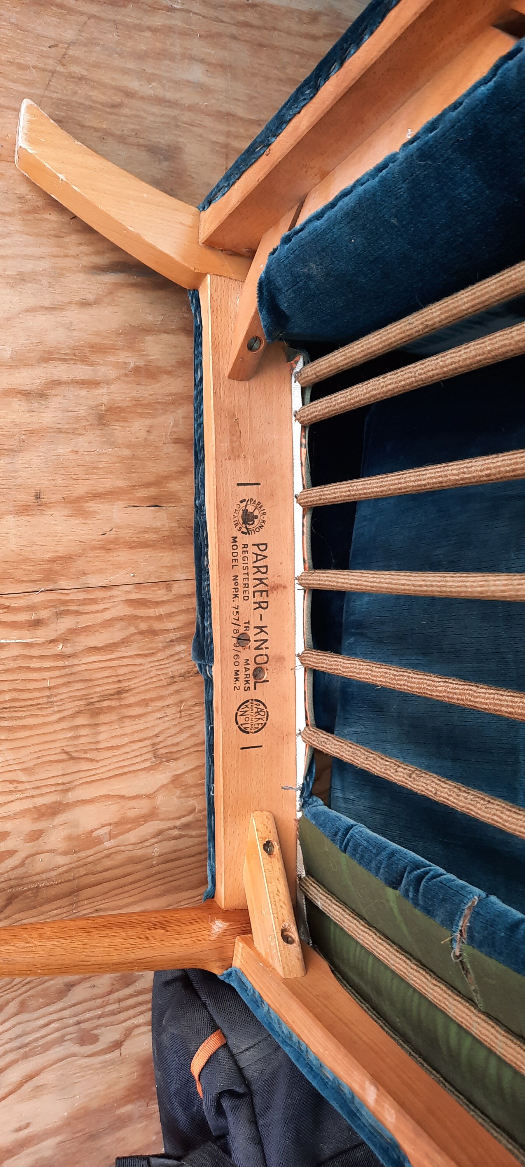 "Wingback" armchair by Parker Knoll