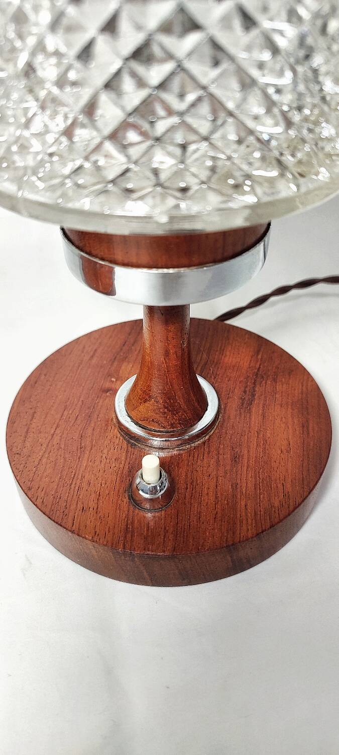 Par de lámparas de mesa. España, 1970s.