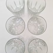 Verres Italien à apéritif ou à eau des années 80's