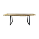 Table monolithe en chêne naturel