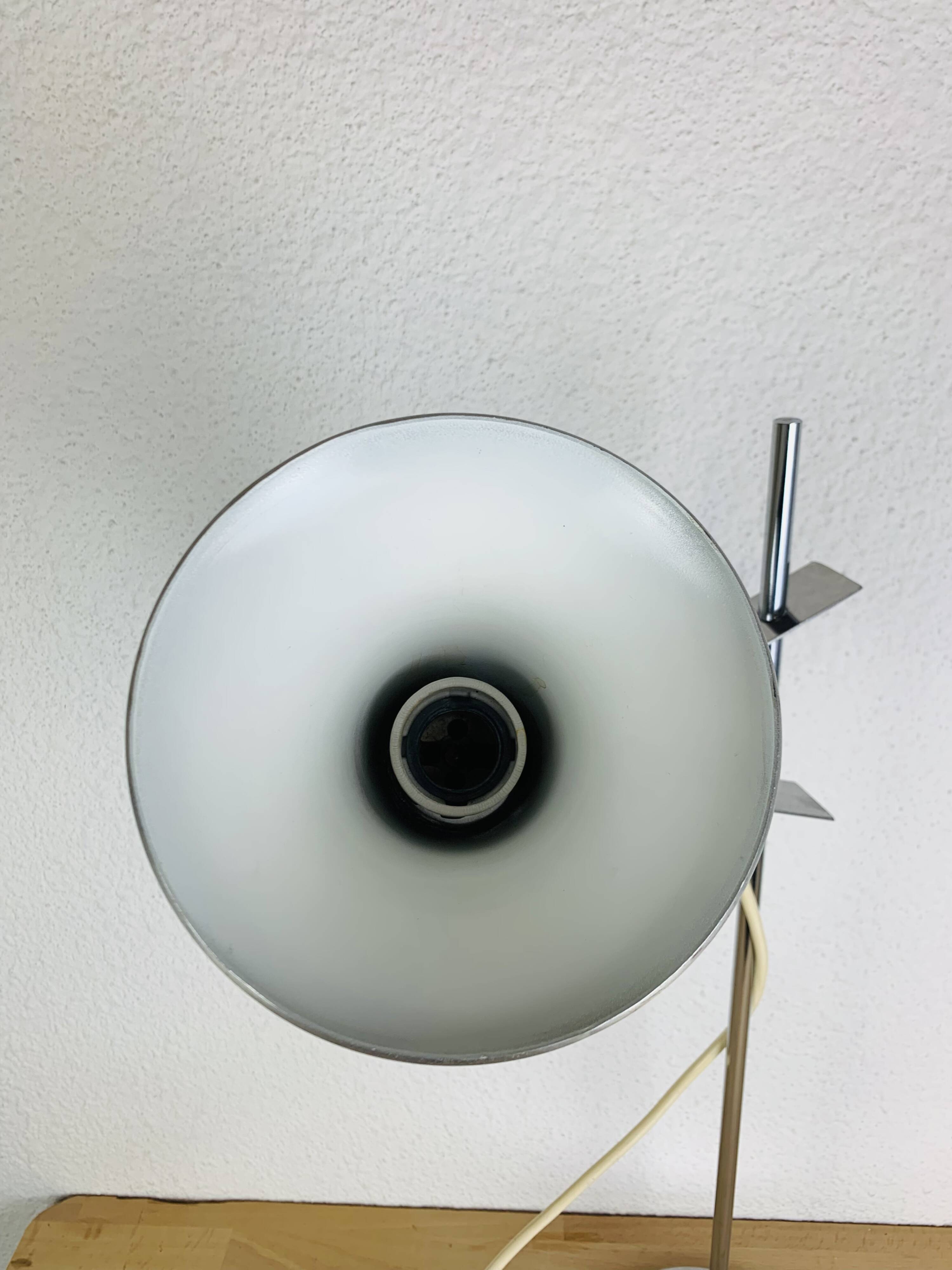 Vintage 70s aluminum desk lamp