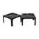Pair of space age fiberglass coffee tables, Circa 1970