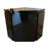 Vintage black lacquer notch