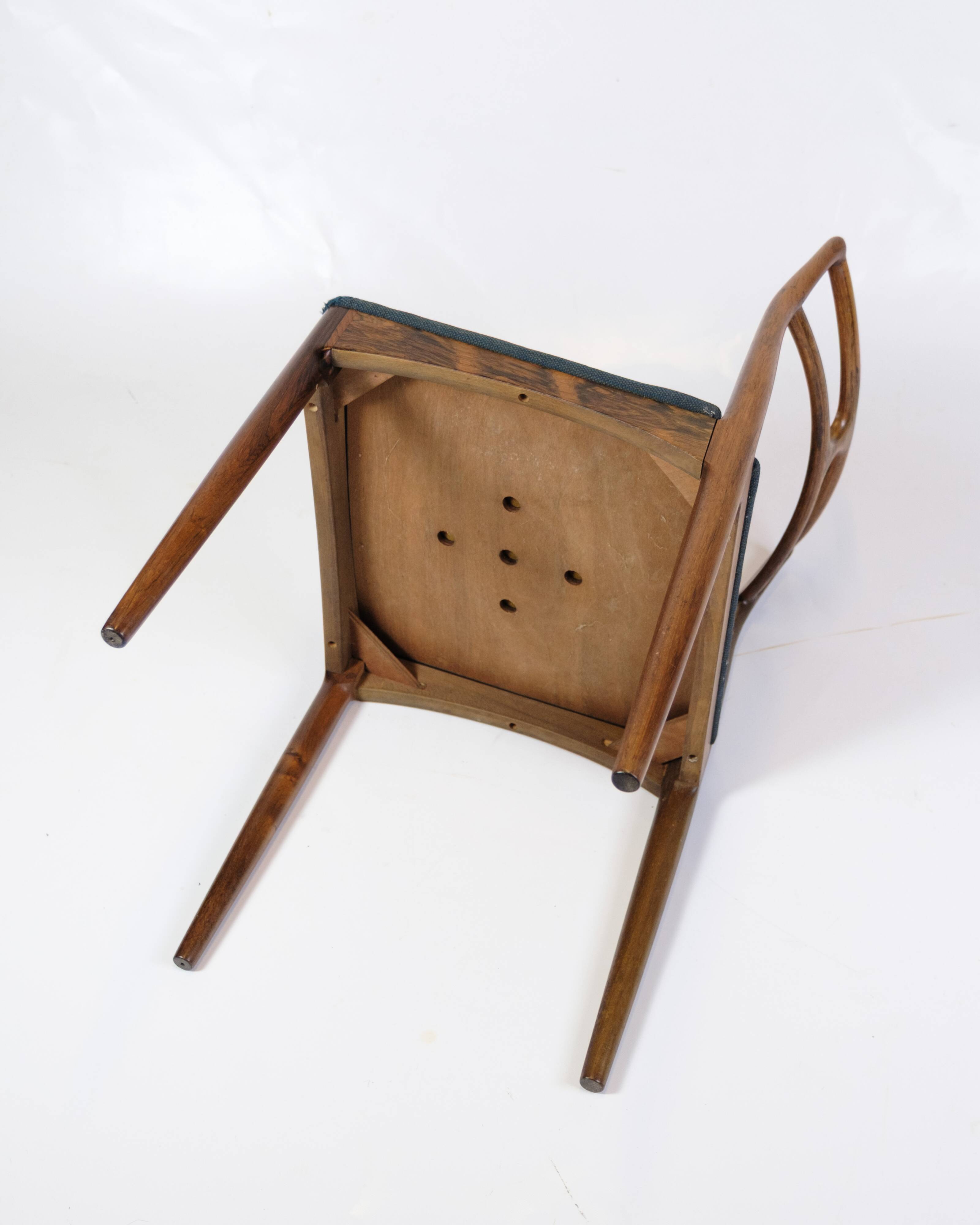 Set Of Six Dining Chairs Model 94 Made In Rosewood By Johannes Andersen