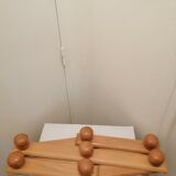 Mural coat rack