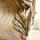 Door & old Indian balcony from Rajasthan in solid teak
