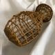 Head to rattan hat, milliner's marotte