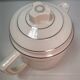 Vintage art deco teapot coffee maker. pillivuyt French porcelain