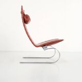 PK20 leather armchairs by Poul Kjaerhom for Fritz Hansen, Denmark 1968.