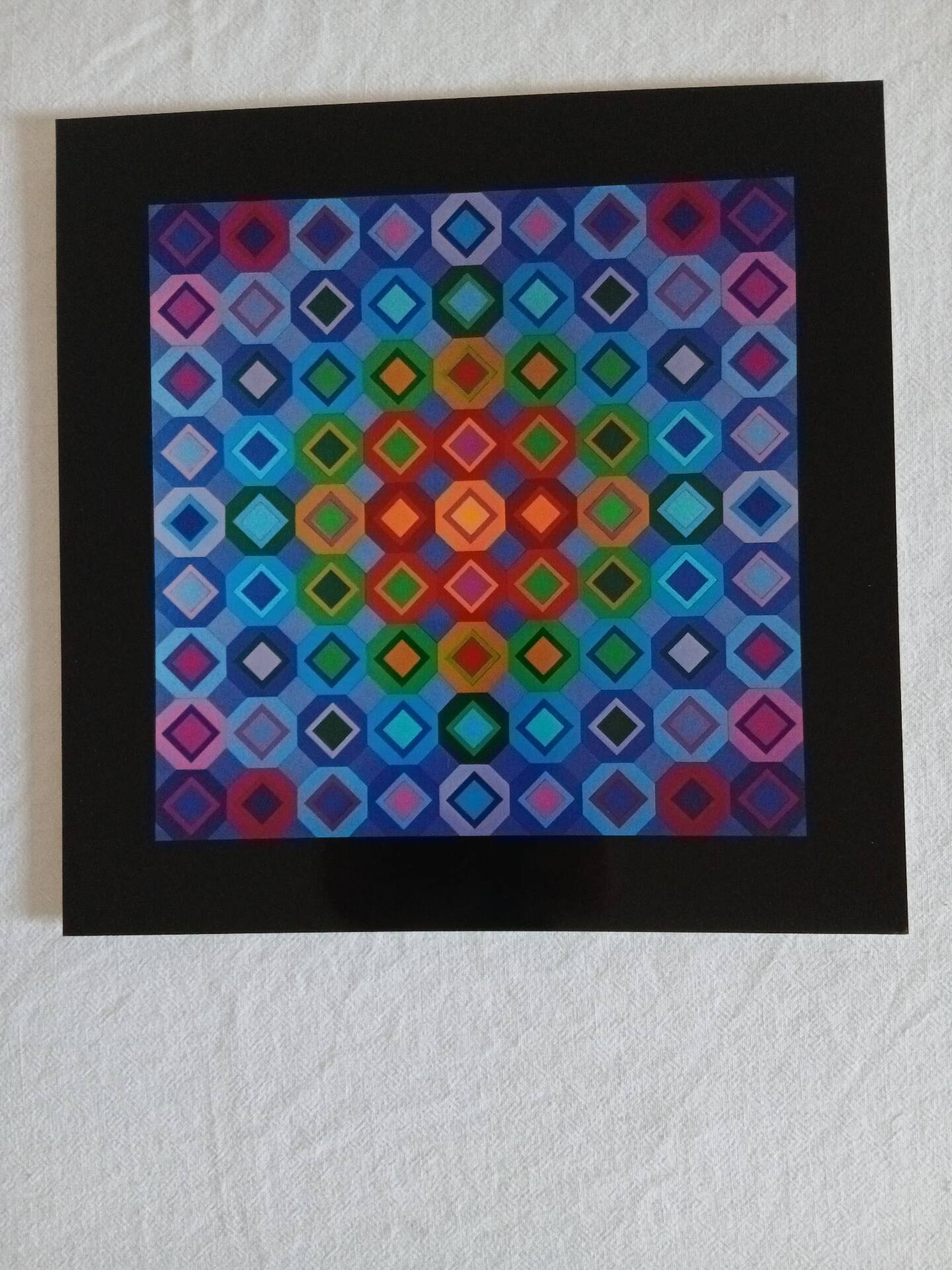 Victor Vasarely Serigraphy op art Editions du Griffon