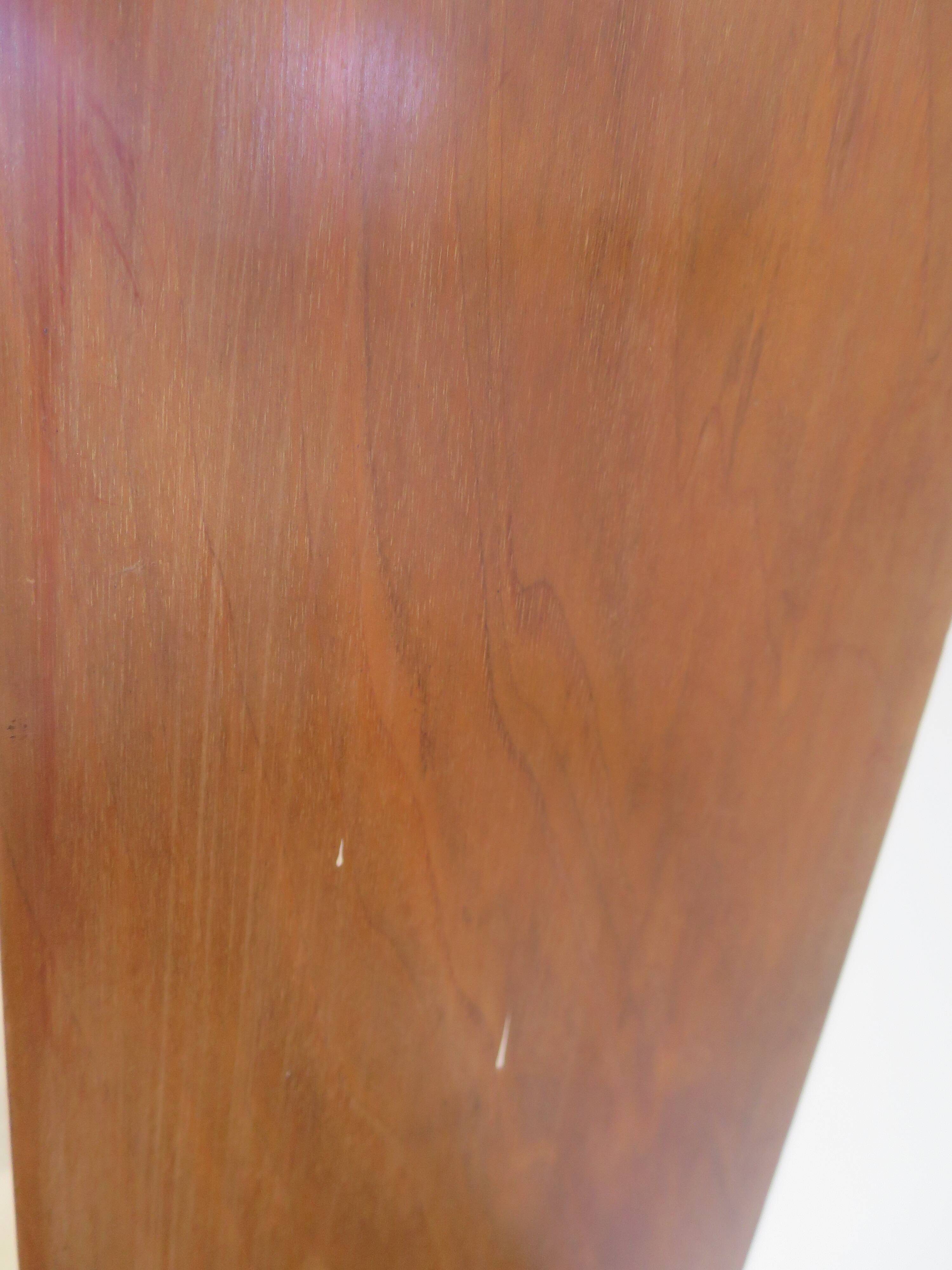 Headboard – console – sideboard – art deco – 2 doors – 2 niches in solid walnut e