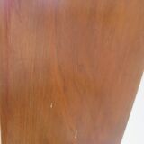 Headboard – console – sideboard – art deco – 2 doors – 2 niches in solid walnut e