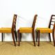 3 chaises scandinave 1960