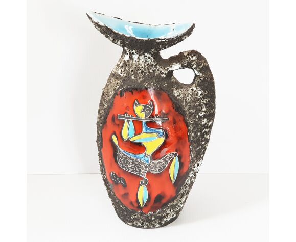 Italian Vintage Vase By Pugi Selency Italian Vintage Vase By Pugi Selency