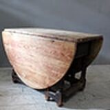 Table expandable Swedish rococo
