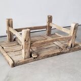 Antique Elm Coffee Table 1920